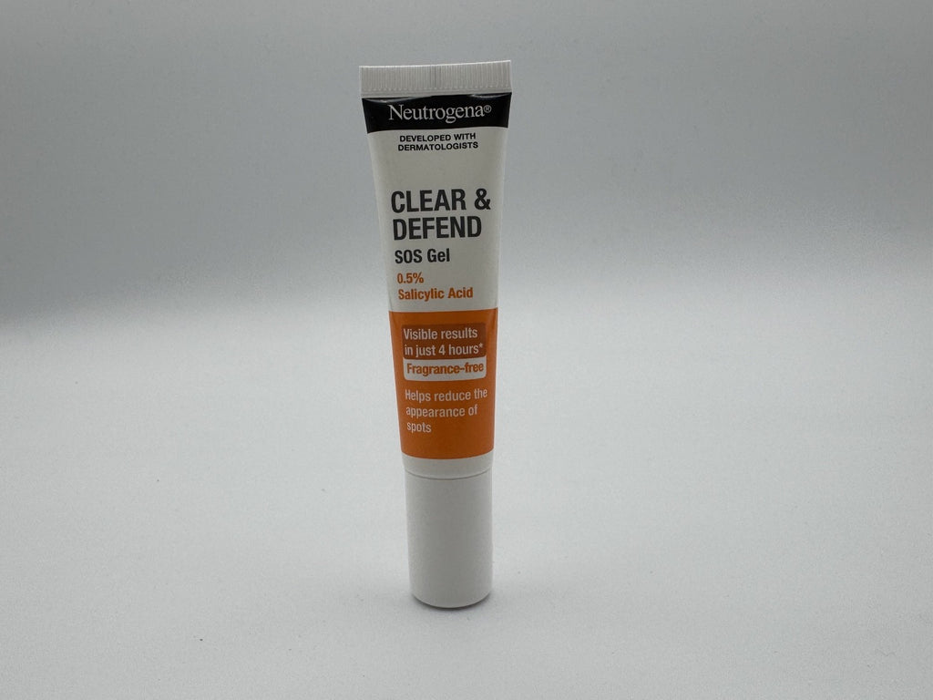 Neutrogena Clear Defend SOS Gel Unclog Pores 0.5 oz, NIB