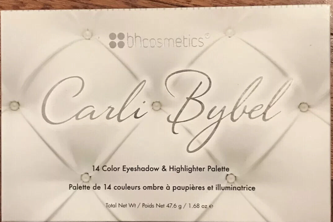 BH Cosmetics Carli Bybel Limited Edition 14 Color Eyeshadow Highlighter Palette