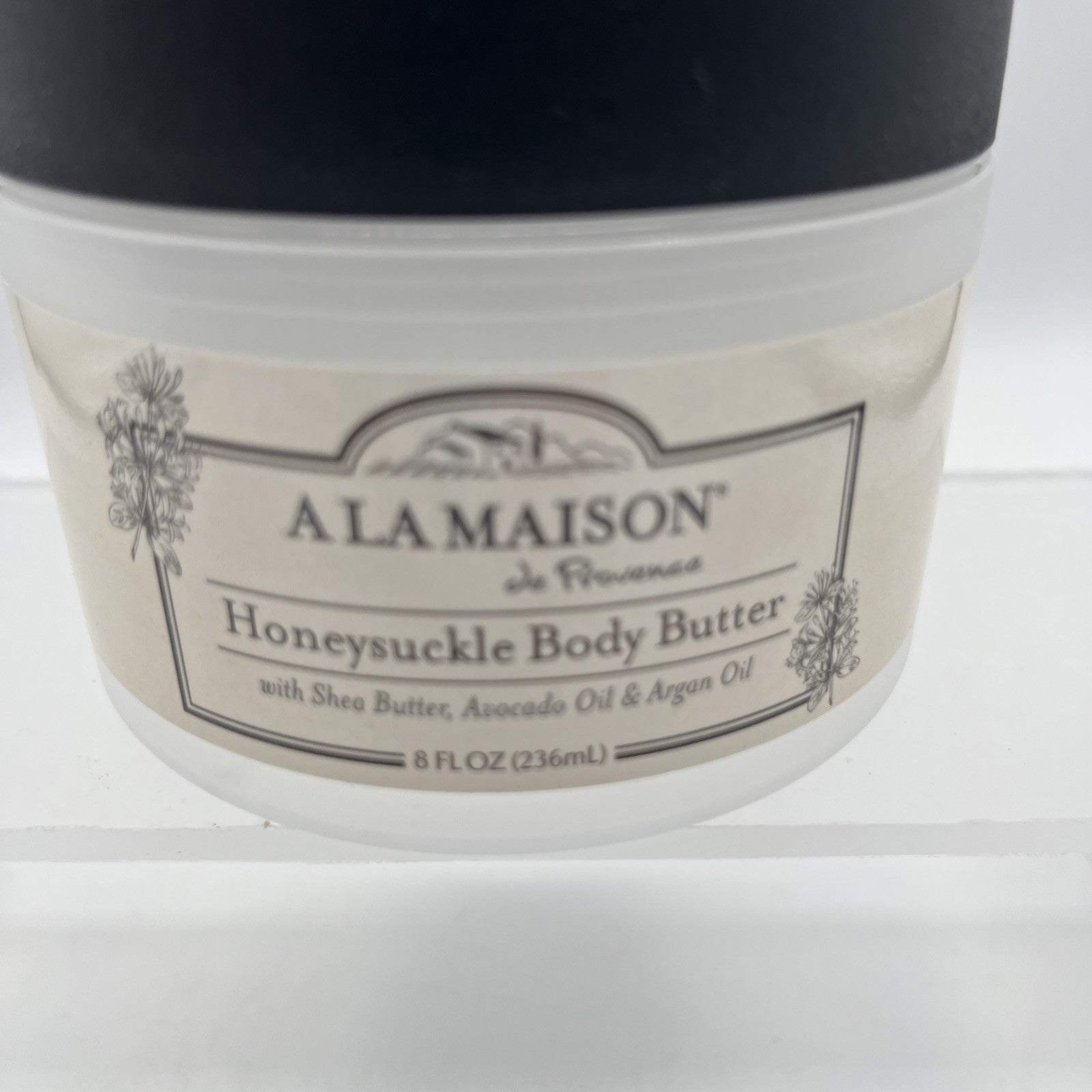A La Maison de Provence Honeysuckle Body Butter - Shea, Avocado, Argan, 8 oz NEW
