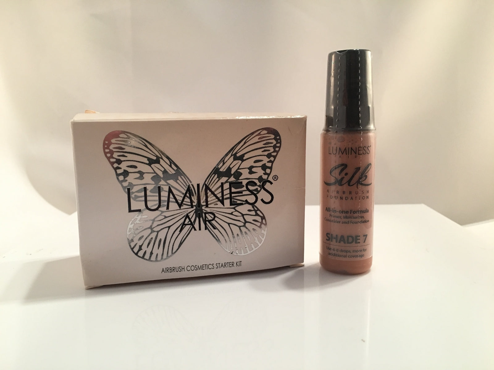 New Luminess Air/Stream Airbrush Makeup Silk Shade 7 Foundation .55oz Free Ship