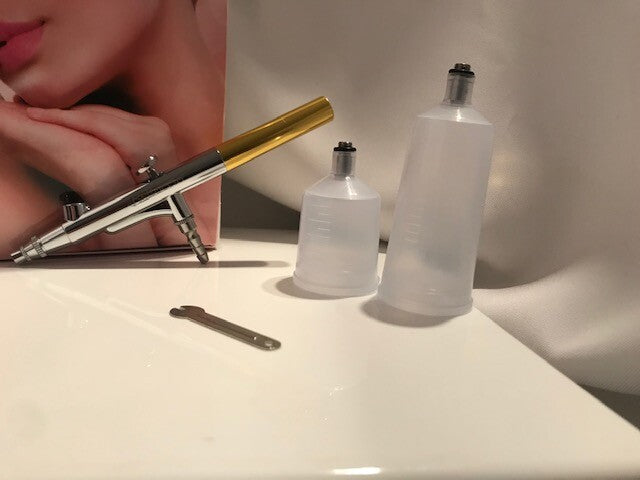 AIRBRUSH Beauty Tan Sunless Spray Tanning & makeup Stylus use w/Luminess System