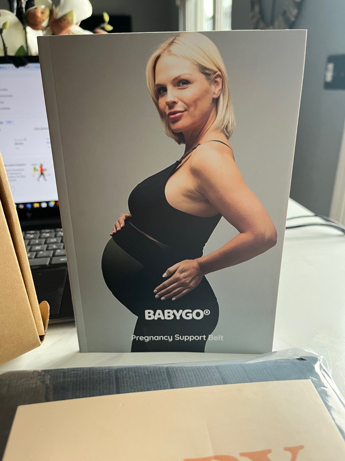 BABYGO Pregnancy Support Belt Maternity Band Immediate Relief &Comfort XXL-BLACK