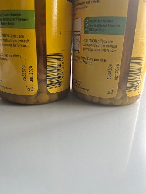 2x Nature Made D3 2000IU Supplement Better Teeth Bone and Immune Health 220 tab.