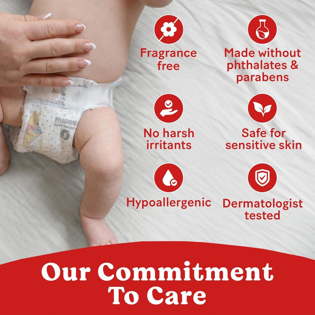 Huggies Skin Essentials Luxury Diapers, 60 Count, Size 2, New
