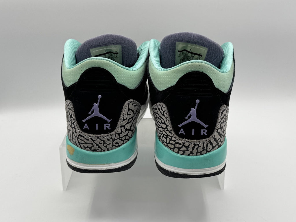Nike Air Jordan 3 III Retro kids sneakers GG “Black Mint” 2014 Size 5.5 youth
