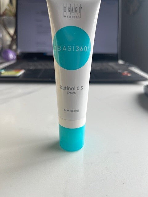 OBAGI Medical Obagi360 Retinol 0.5 Cream 1 oz Smooth Skin Texture SEALED NIB