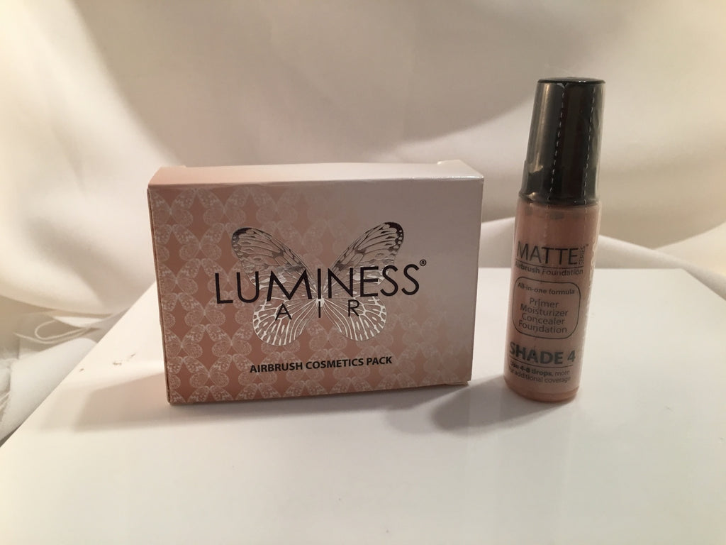 New Luminess Air/Stream Airbrush Makeup Shade 4 Matte Foundation .55oz Free Ship