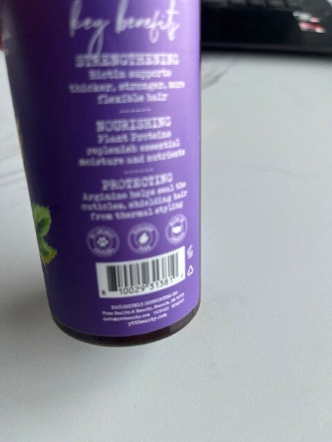 Heat Protect Biotin Styling Spray W/Plant Protein 8oz Shield Hair Thermal Damage