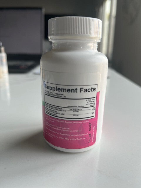 Peapod, Cal-Mag Dietary Supplement,during/after Pregnancy Nursing 60 Caps, 03/27