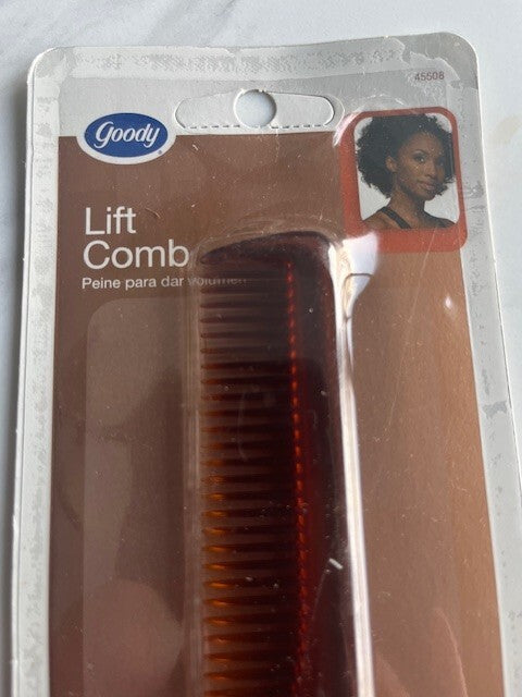 Goody Lift Comb Styling Tool Brown 8” 2007 Mosaic Volume & Tease Model 45508 NEW