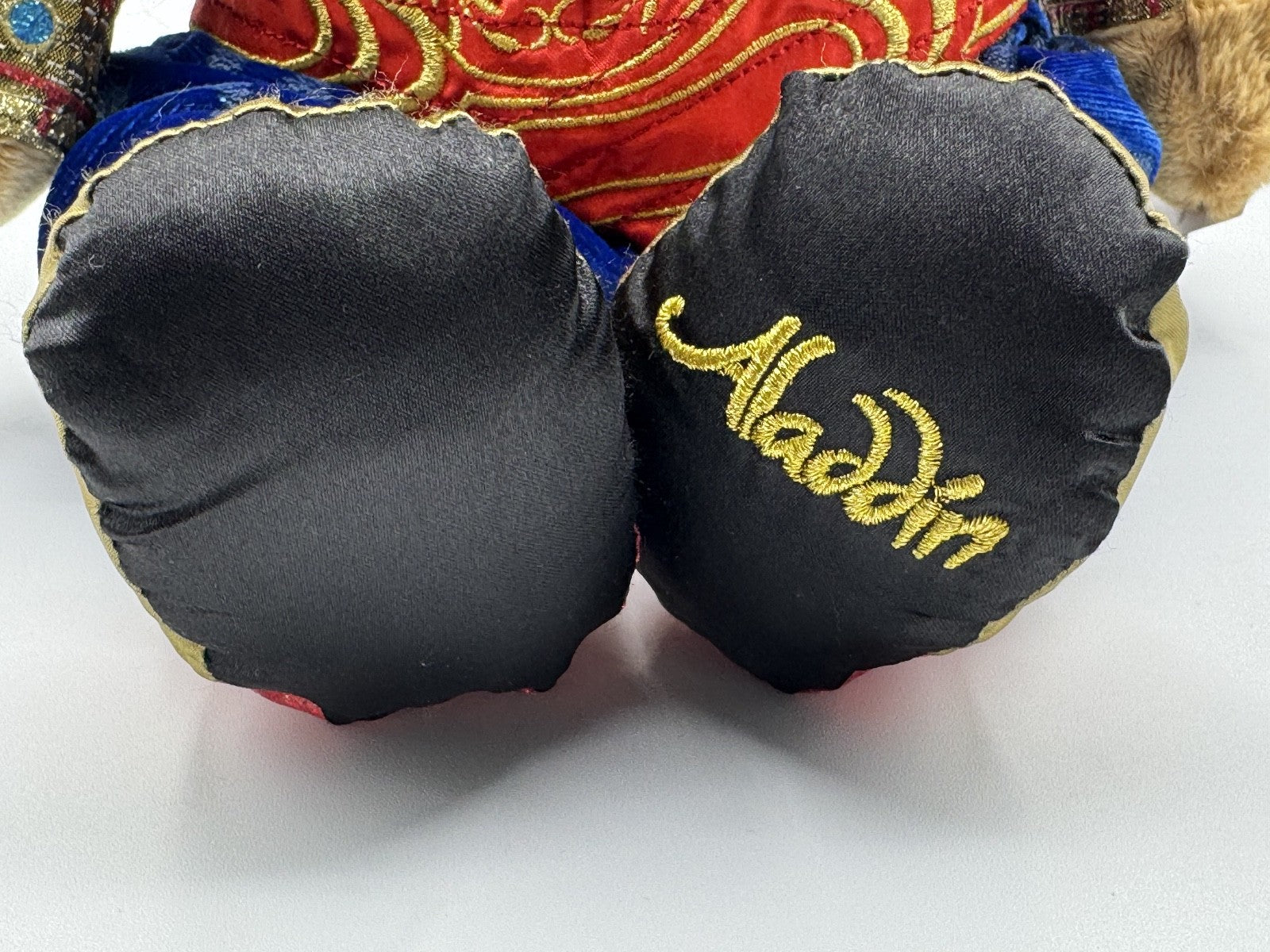 Disney ALADDIN The Broadway Musical Genie Soft Plush 16” Bear, Brown, NWT