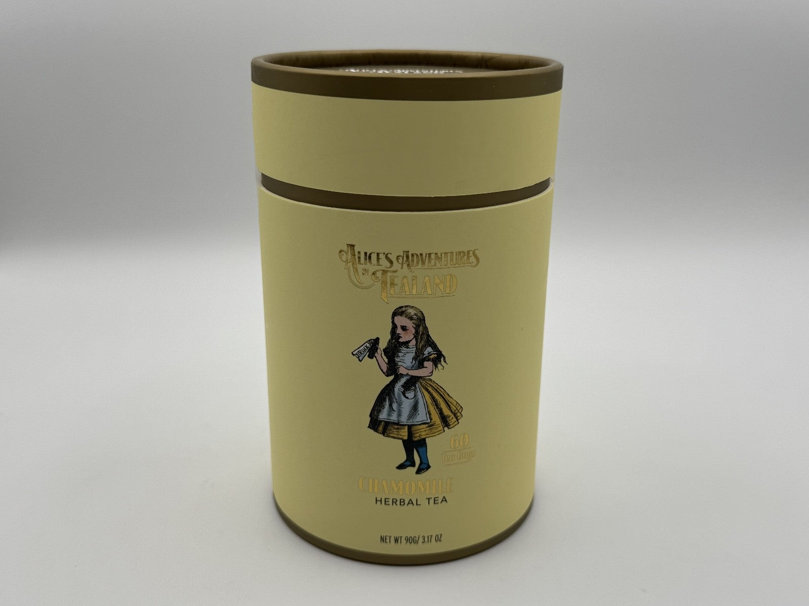 Alice’s Adventures in Tealand Chamomile Herbal Tea 60 Bags NEW Exp 08/28