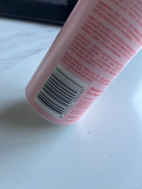 Allkinds Australia SWEET TALK  Body Whipped Shower Foam 8.8 oz, Cream, NO CAP