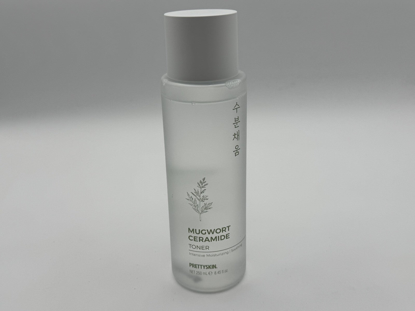 PrettySkin Mugwort Ceramide Toner Intensive Moisturizing Soothing 8.45 oz New