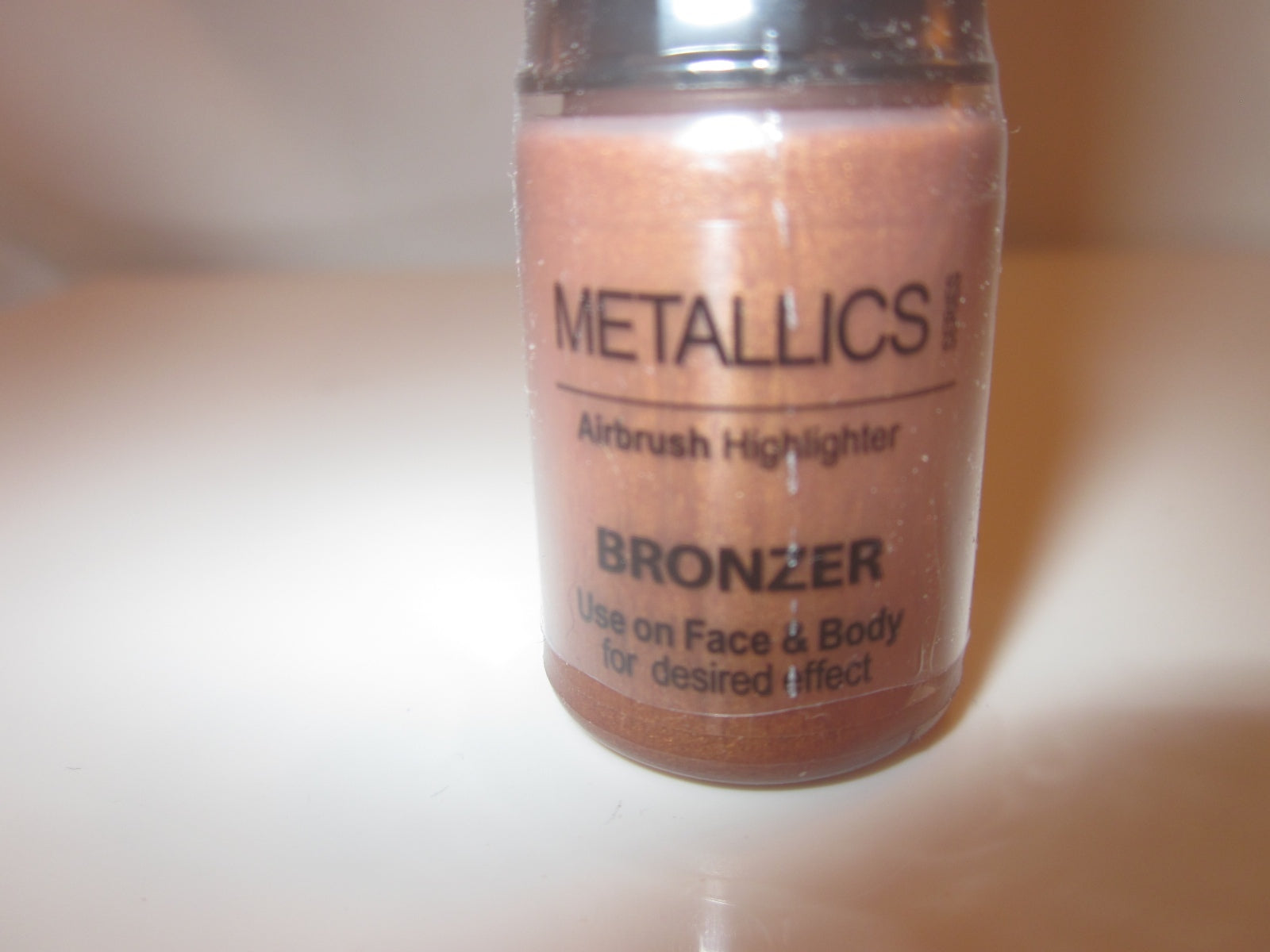 New Luminess Air Airbrush Makeup shimmer Metallic Bronzer .25oz sun kissed glow 