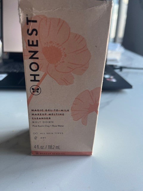 Honest Magic Gel-to-Milk Makeup Melting Cleanser Remove Makeup Moisturize 4ozNIB