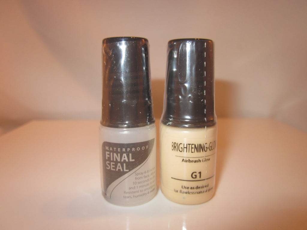 New Luminess Air Airbrush Makeup Final Seal WaterProof & G1 Glow Free Ship
