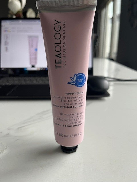 Teaology Happy Skin All In One Beauty Balm 3.3oz w/ Pure cotton hot cloth SEALED