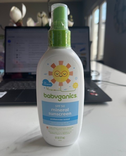 Babyganics Mineral-Based Sunscreen Spray SPF 50 Tear Free Water Resistant SEALED