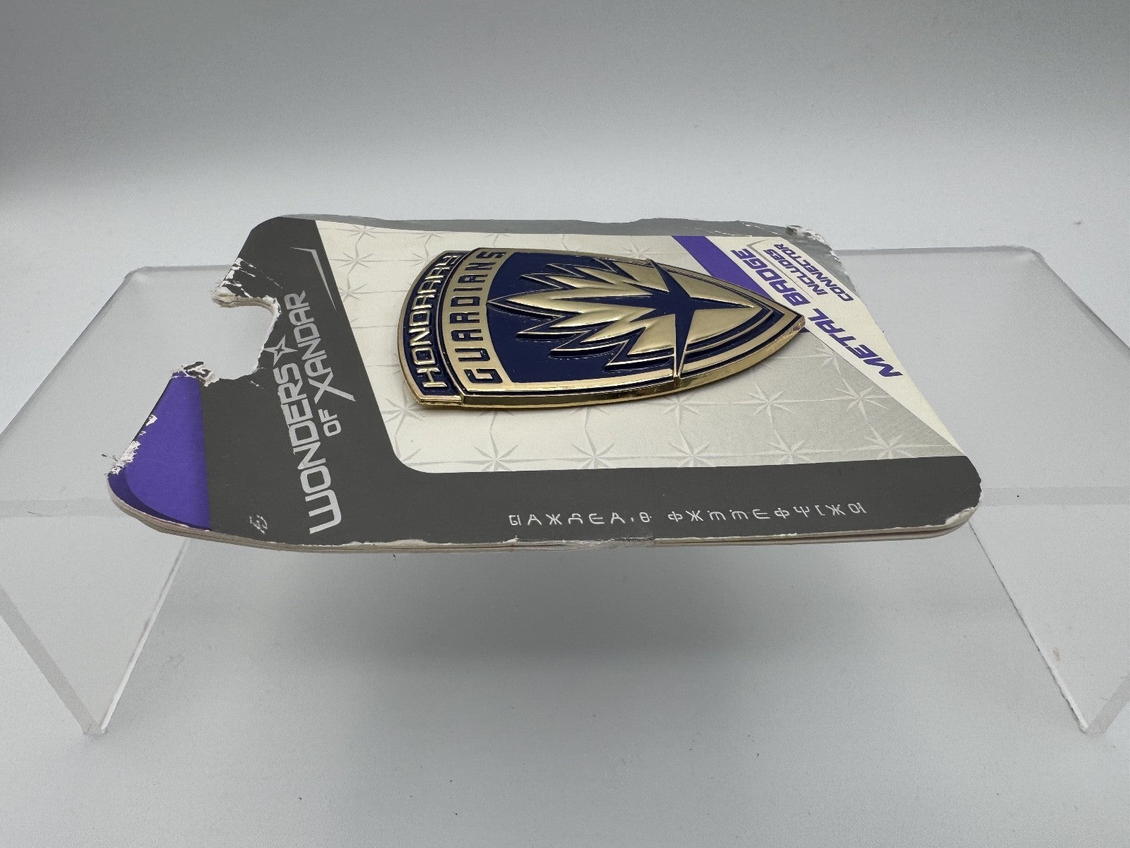 Marvel Guardians of the Galaxy Honorary Guardians Metal Badge Wonders of Xandar
