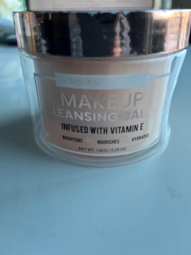 Clinical Works Makeup Cleansing Facial Balm Infused w/Vitamin E Brightens Nouris