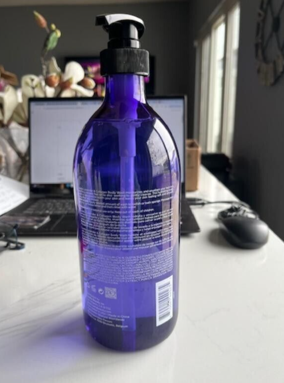 Luseta Lavender & Collagen Body Wash 33.8 oz Soothing & Hydrating Paraben Free