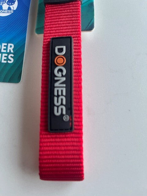 Dogness Safety Leash Rider Series Short 1x8.3in/2.5x21cm RED Car Riding Pets NEW