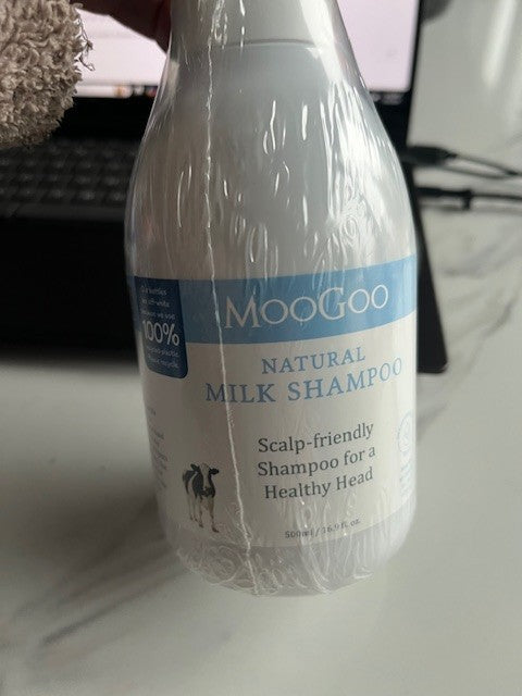 MooGoo Natural Milk  Shampoo Scalp Healthy Sensitive Dry Itchy 16.9oz SEALED