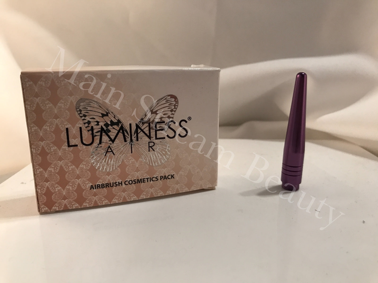 Luminess Airbrush Stylus Sprayer Wand PURPLE Tail Base End Cap Replacement