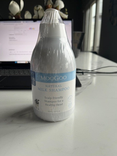 MooGoo Natural Milk  Shampoo Scalp Healthy Sensitive Dry Itchy 16.9oz SEALED