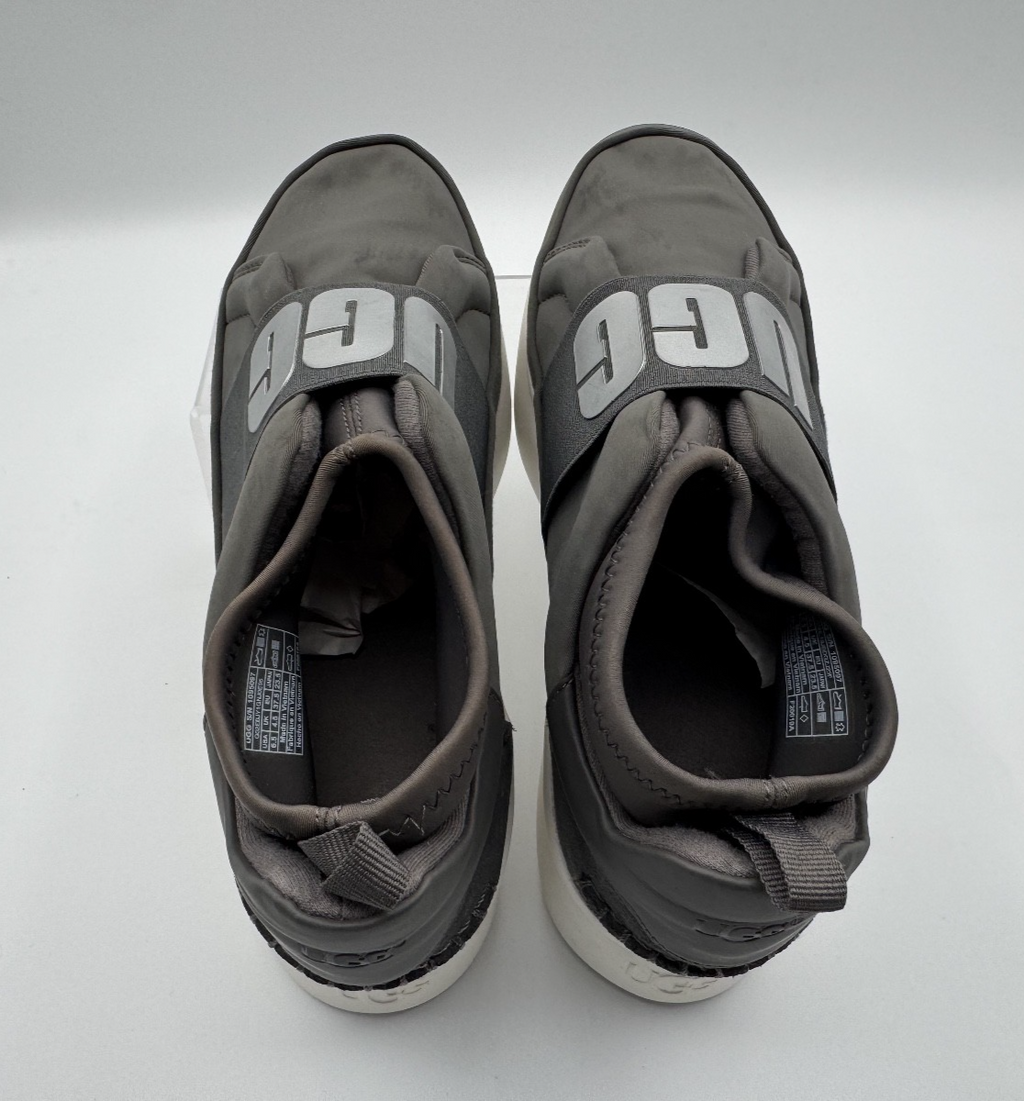 UGG Women's Neutra Slip on Sneaker Size 6.5 Charcoal Gray, Pre-owned, Excellent