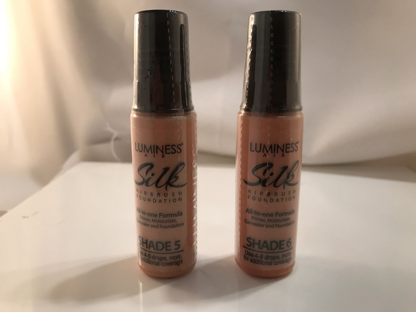 Luminess Air Airbrush Legend White System & Pink Tip No Drip Stylus 5pc Warm