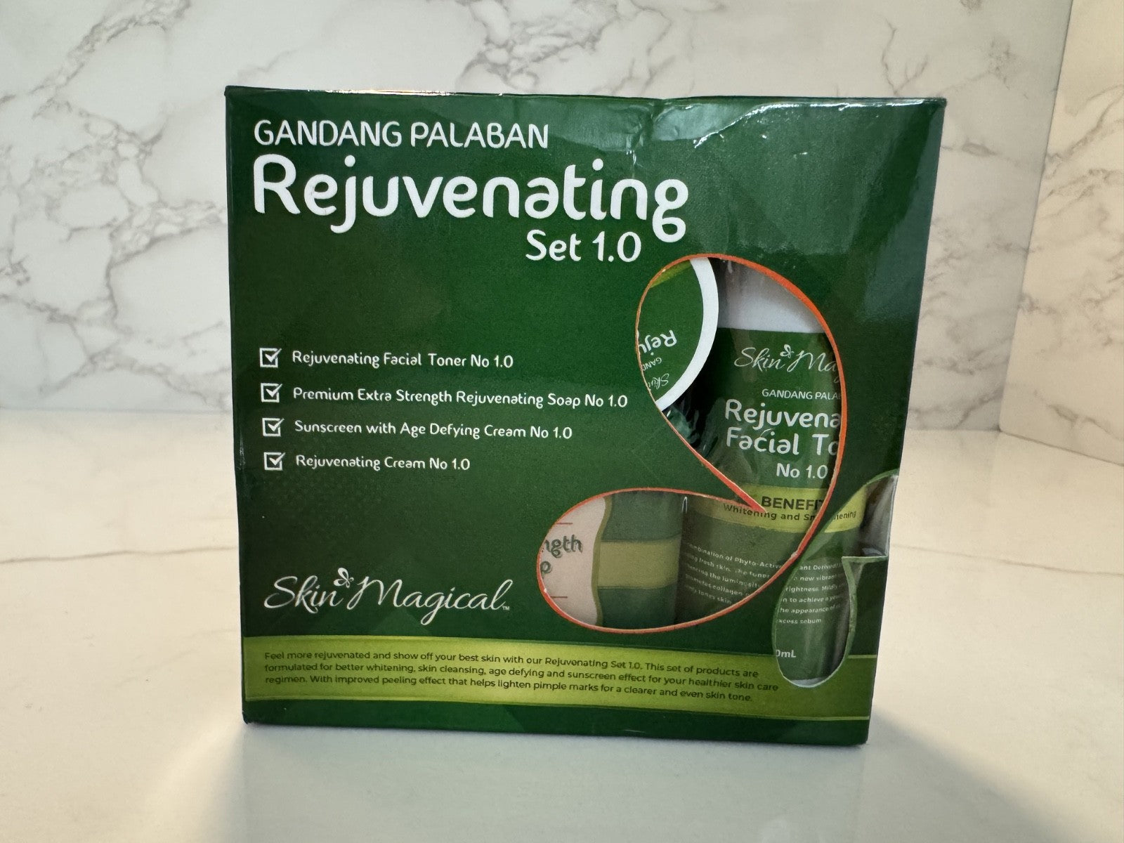 Grinding Palaban Skin Magical Rejuvenating Set  1.0  4pc Set New In Box, Expired