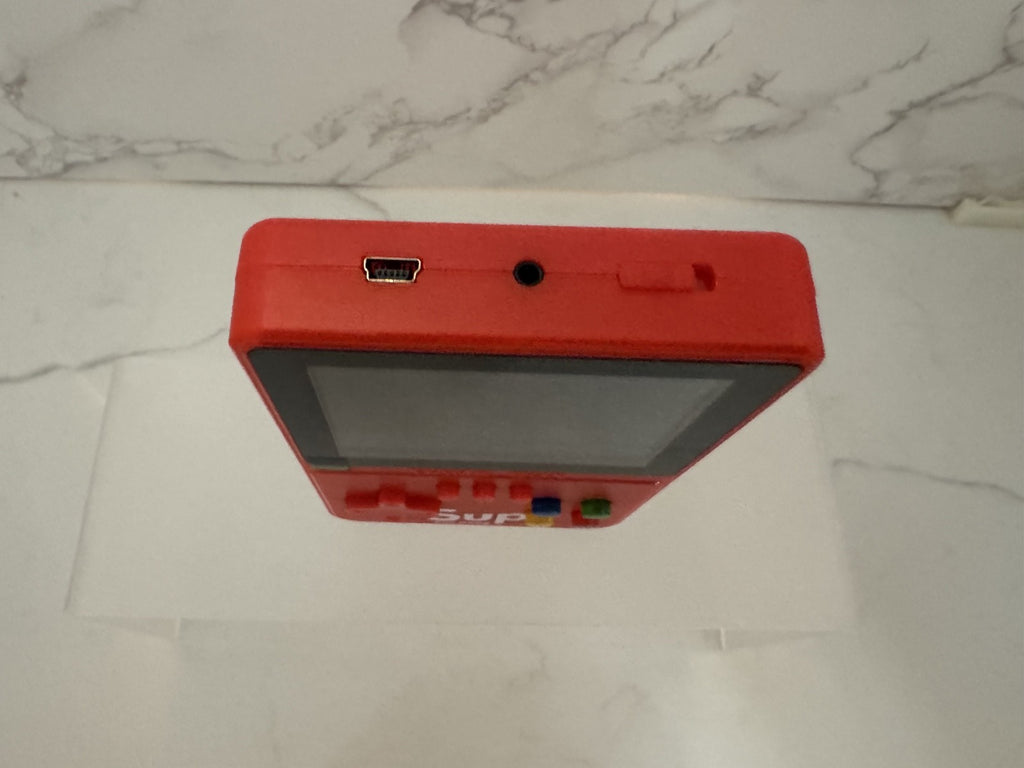 Game Box K35 500-in-1 Retro Handled Red Controller, Game System Only, NO remote