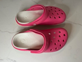 Crocs Classic Clog Hot Pink Unisex Adult Slip on 6 Lightweight Comfort PREowned