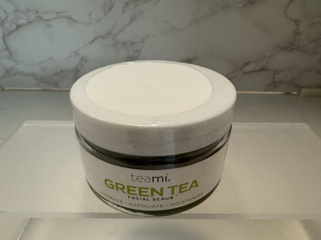 Teami Blends Green Tea Facial Scrub 4 oz. Facial Scrub & Exfoliant New Exp 11/26