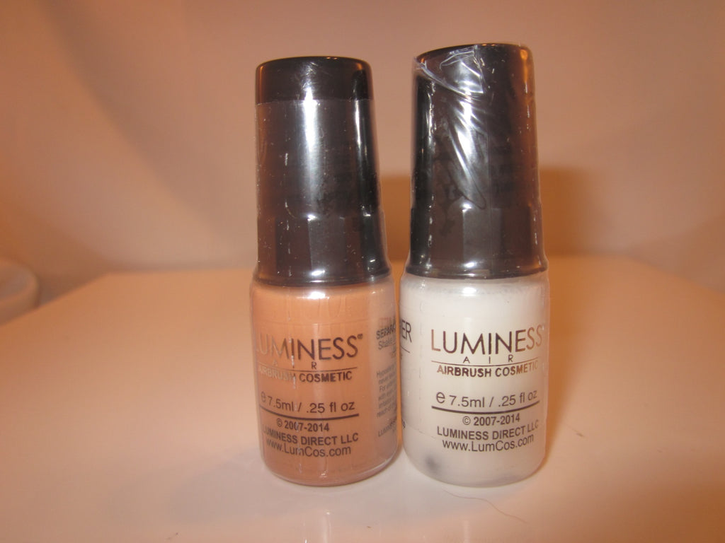 Luminess Air/Stream Airbrush Makeup Ultra Shade 5 Foundation & M1 Primer .25oz