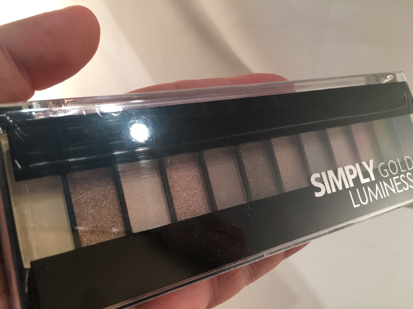 Luminess Air Airbrush Simply Golden EyeShadow Makeup Palette 12 Golden Hue SEALE