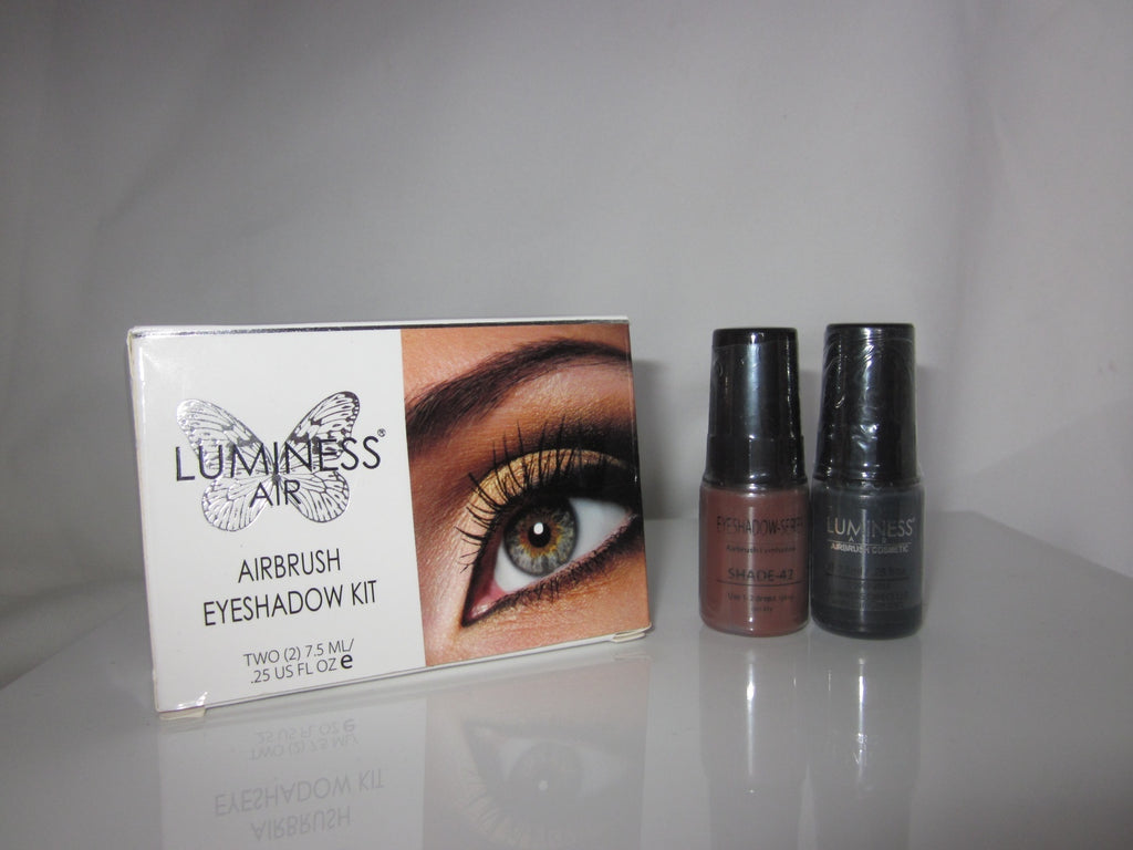 New Luminess/Stream Air Airbrush Eyeshadow kit "Drama" ES41 & ES03, Free ship