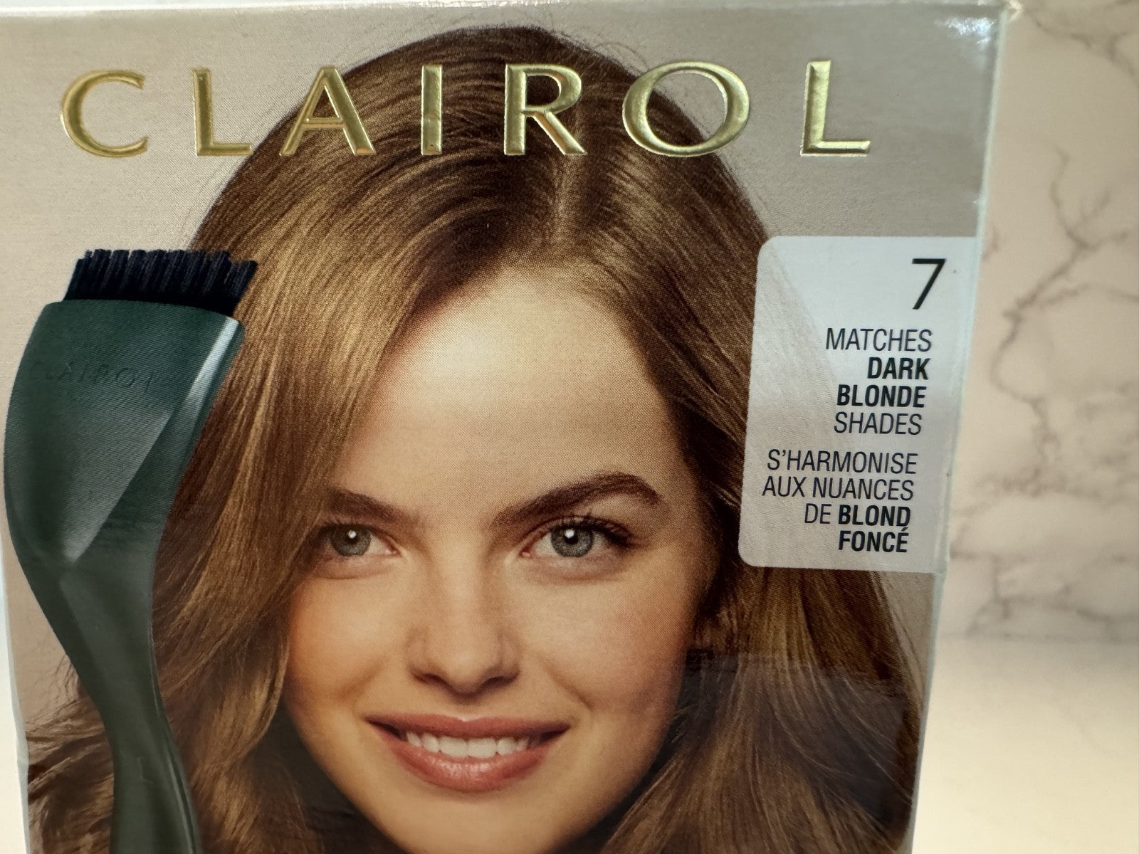 Clairol Nice n Easy root touch up, 7 Dark Blonde shades by Natural Instincts NIB