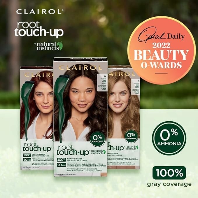 Clairol-Root Touch Up-Natural Instincts-Ammonia Free #5G-GOLDEN Brown Shades-NIB