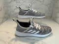 Adidas Cloudfoam Pure Comfort Running Shoe White & Black, Womens Size 6, Pre-own