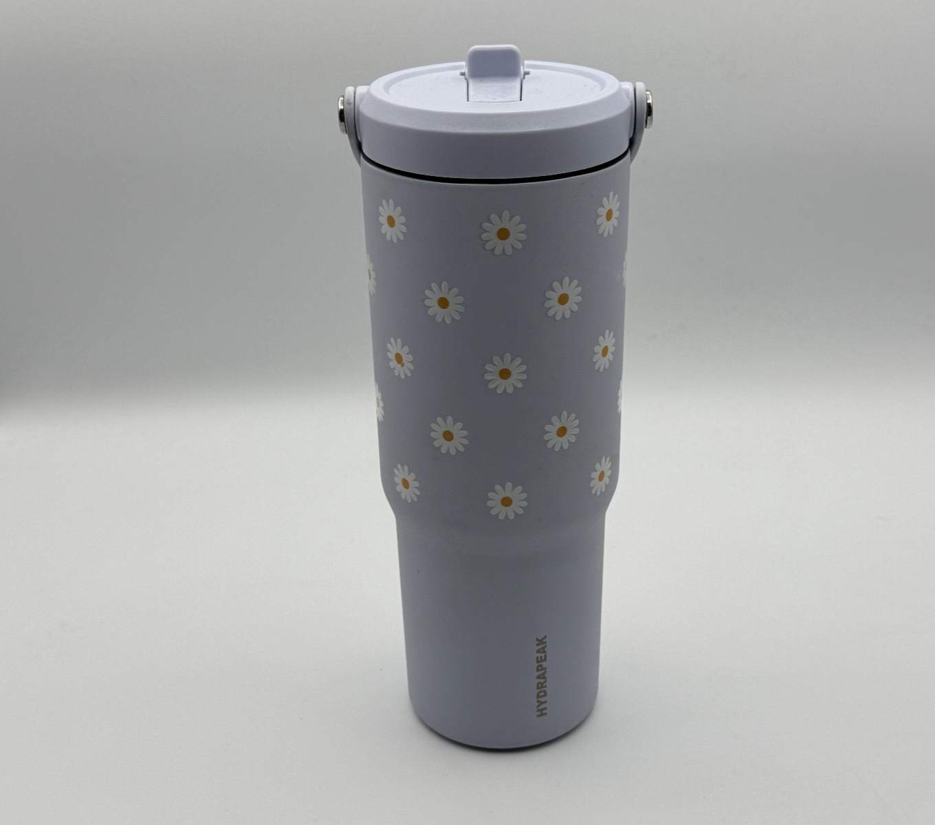 Hydrapeak 32 Ounce Daisy Print Lilac Stainless Steel Tumbler