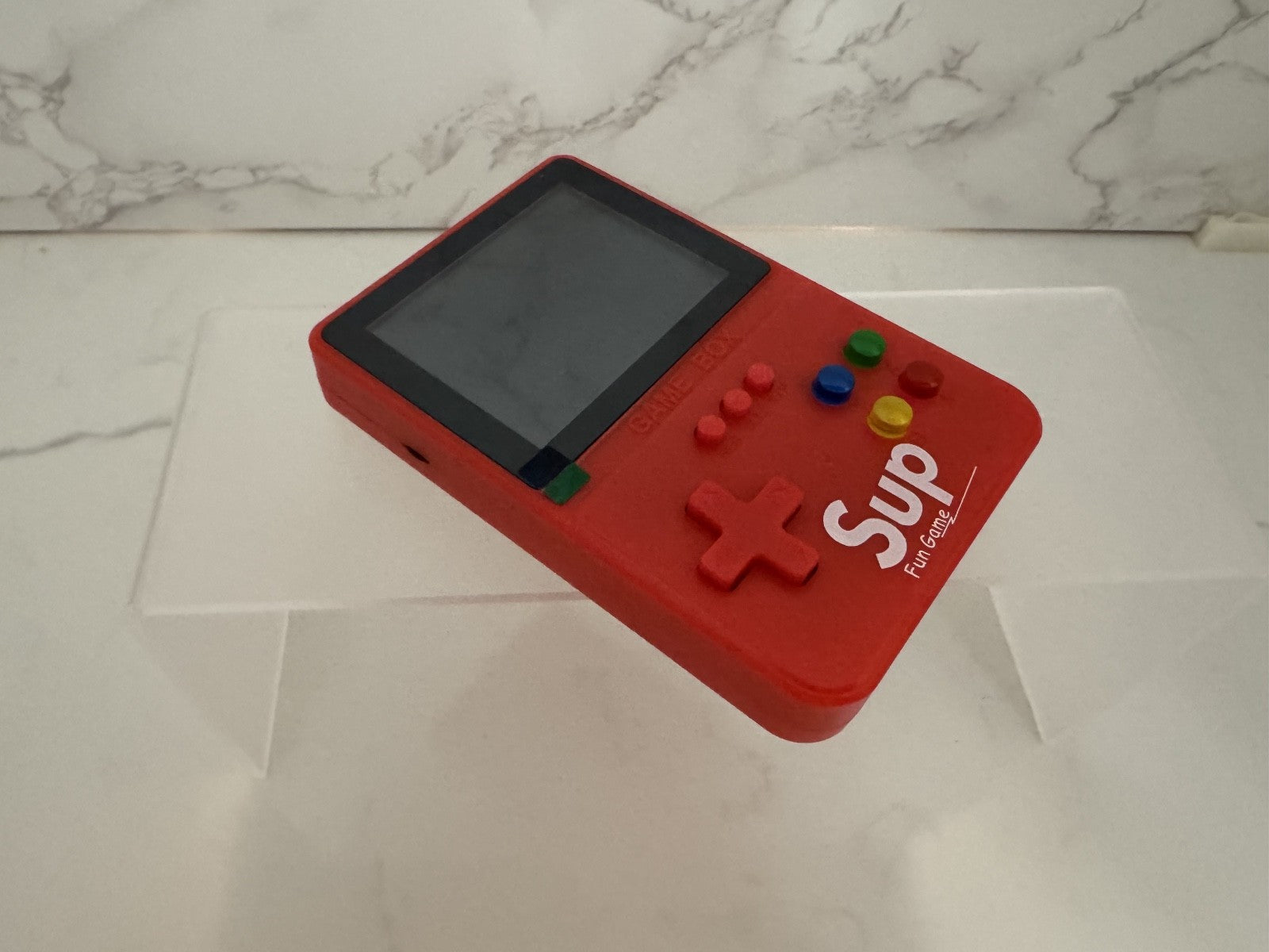 Game Box K35 500-in-1 Retro Handled Red Controller, Game System Only, NO remote