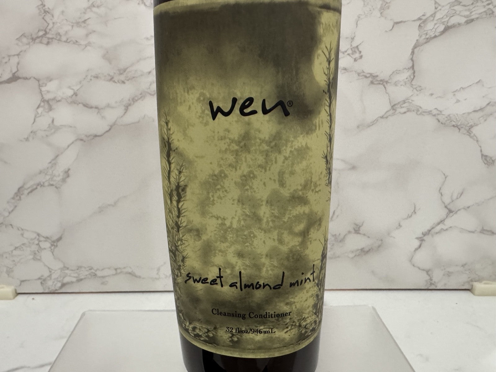 Wen Sweet Almond Mint Cleansing Conditioner 32 fl oz/946 ml New with Pump