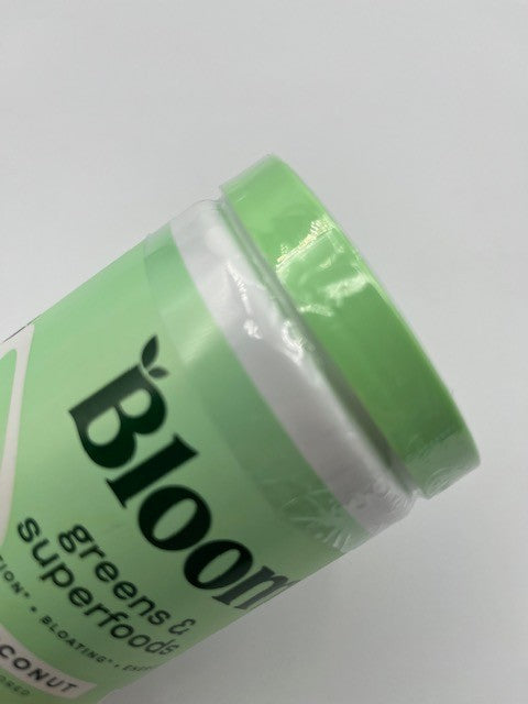 Bloom Greens and Superfoods Vitamin Powder Coconut Flavor 4.97oz, 25 Ser.,2/2026