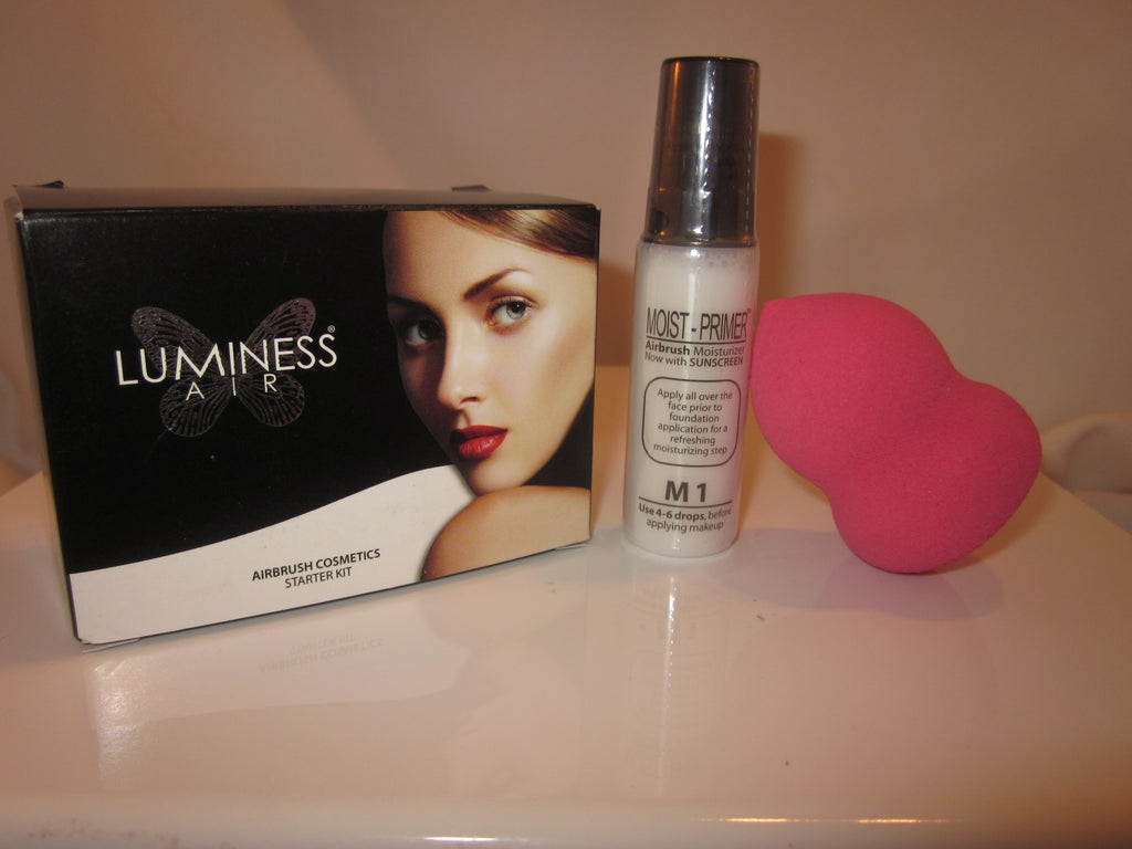 Luminess Air/Stream Airbrush Makeup Moisturizer M1 Primer .55oz Large w/Bonus