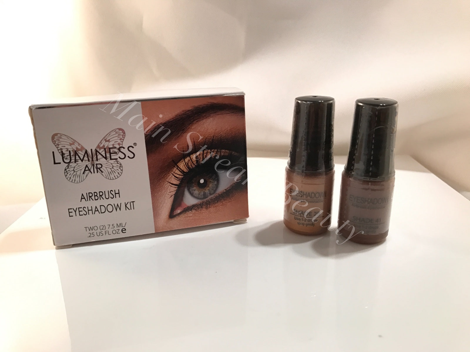  Luminess Air/Stream Airbrush Makeup Duo Eyeshadow ES28 & ES41 "Ore" Combo