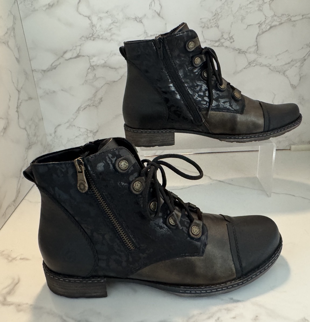 Remonte Rieker Chandra 91 Combat Boots Clark Collection Size 42, Pre-owned, Exce