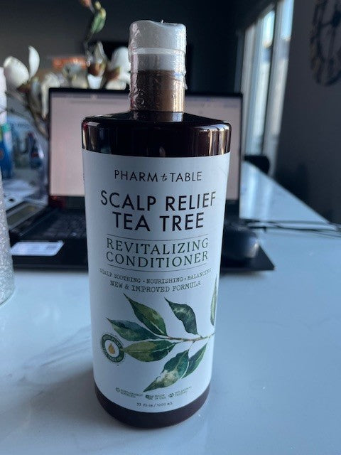 Pharm to Table Scalp Relief Tea Tree Revitalizing Conditioner 33oz Scalp Soothin
